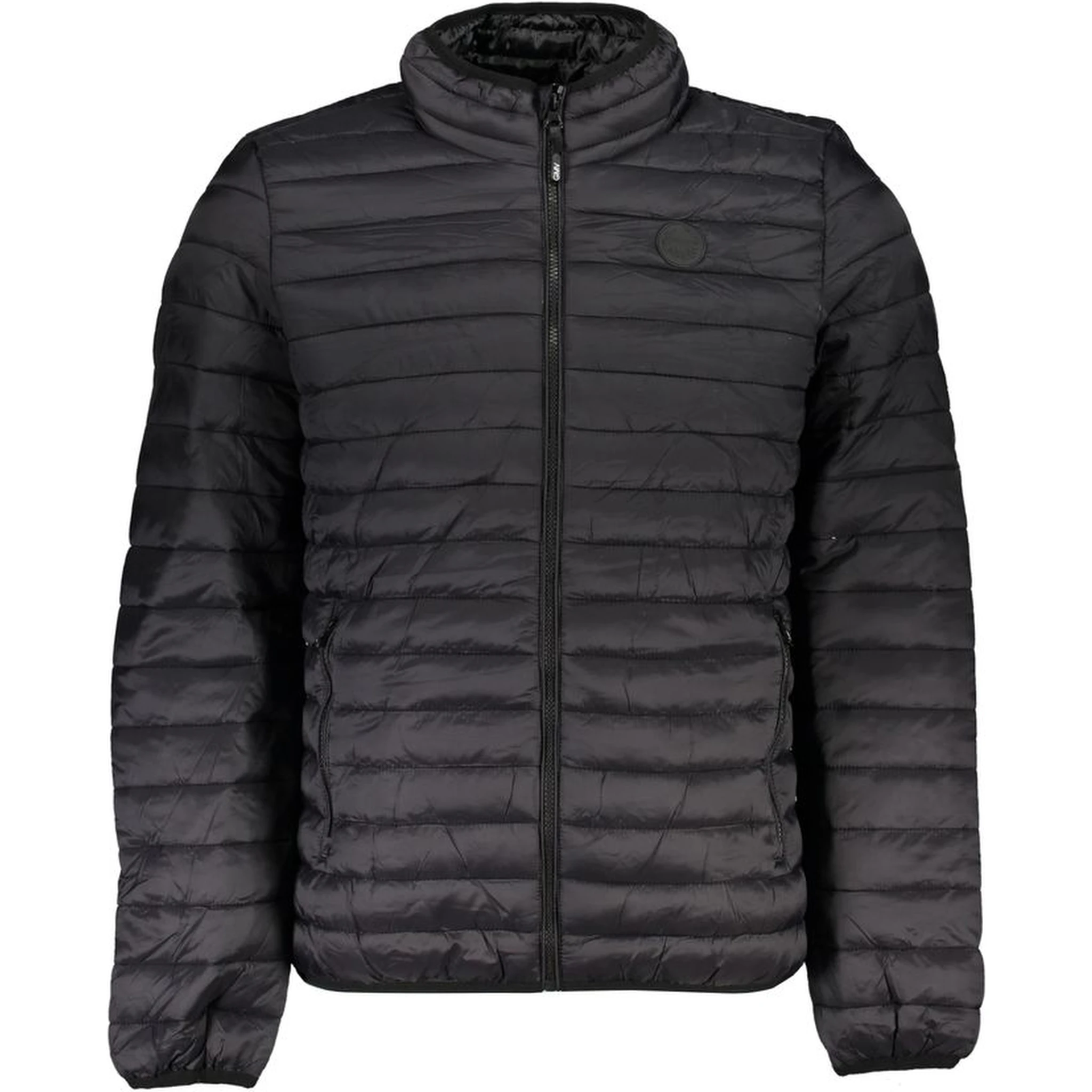 Black Polyamide Men's Jacket