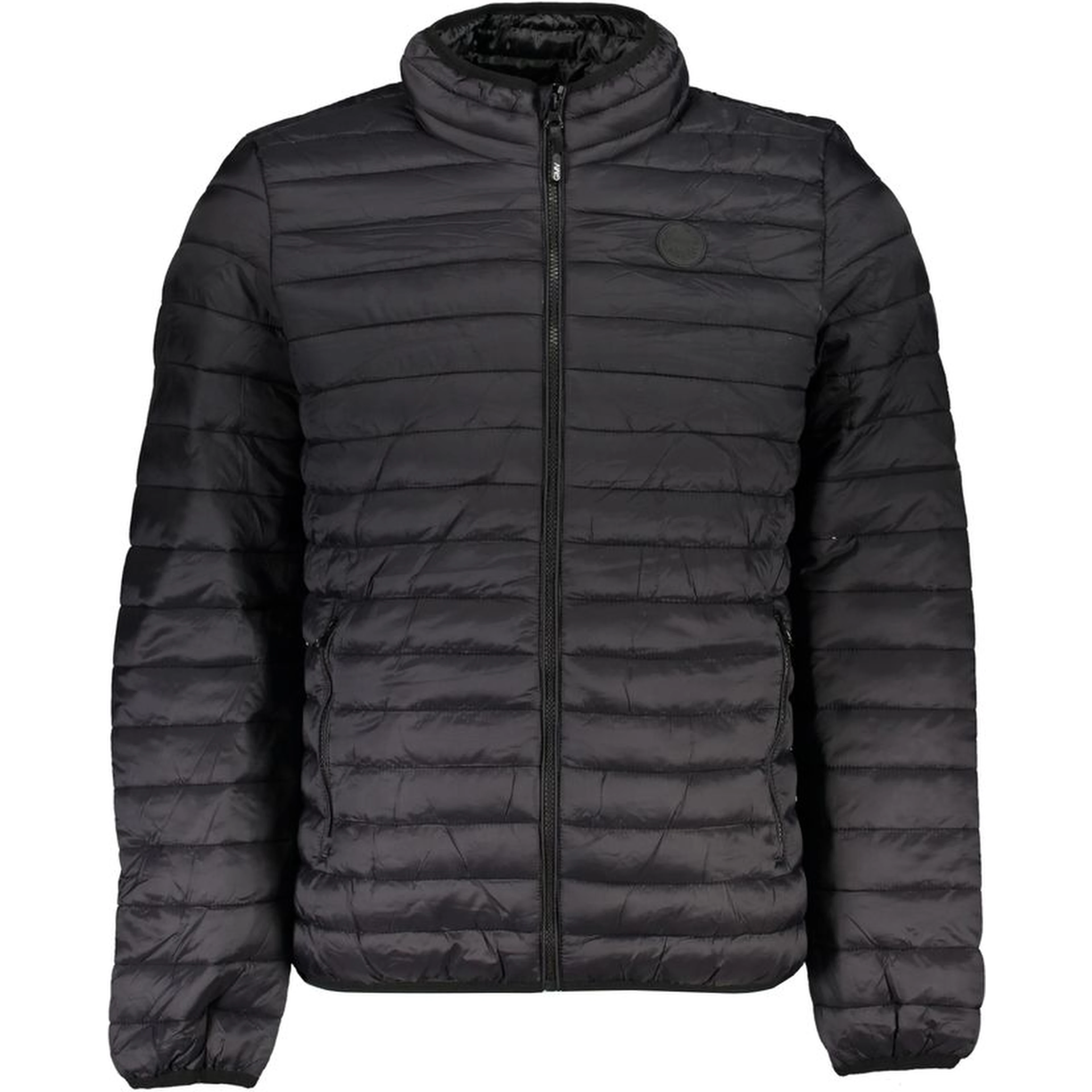 Black Polyamide Men's Jacket