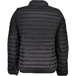 Black Polyamide Men's Jacket