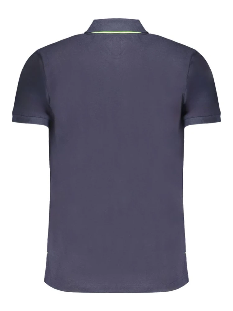 Blue Cotton Men Polo alternative