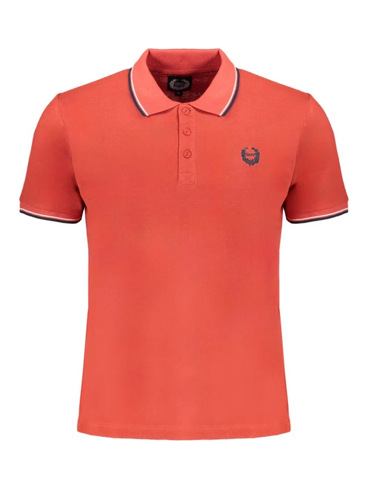 Red Cotton Polo Shirt