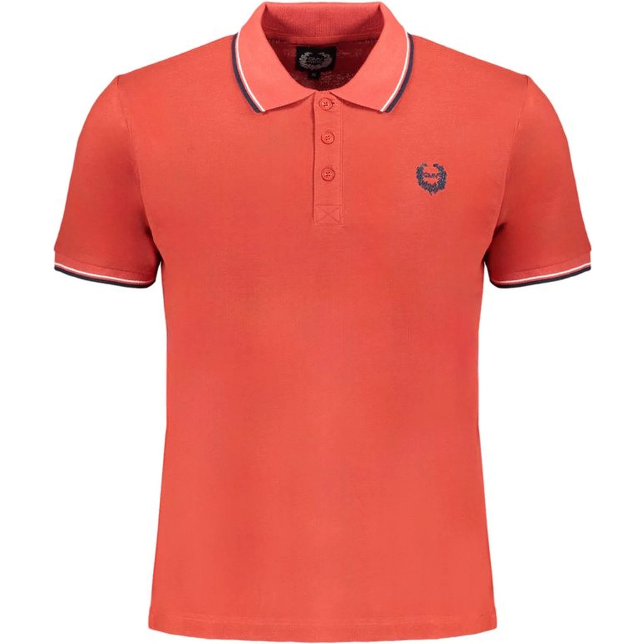 Red Cotton Polo Shirt