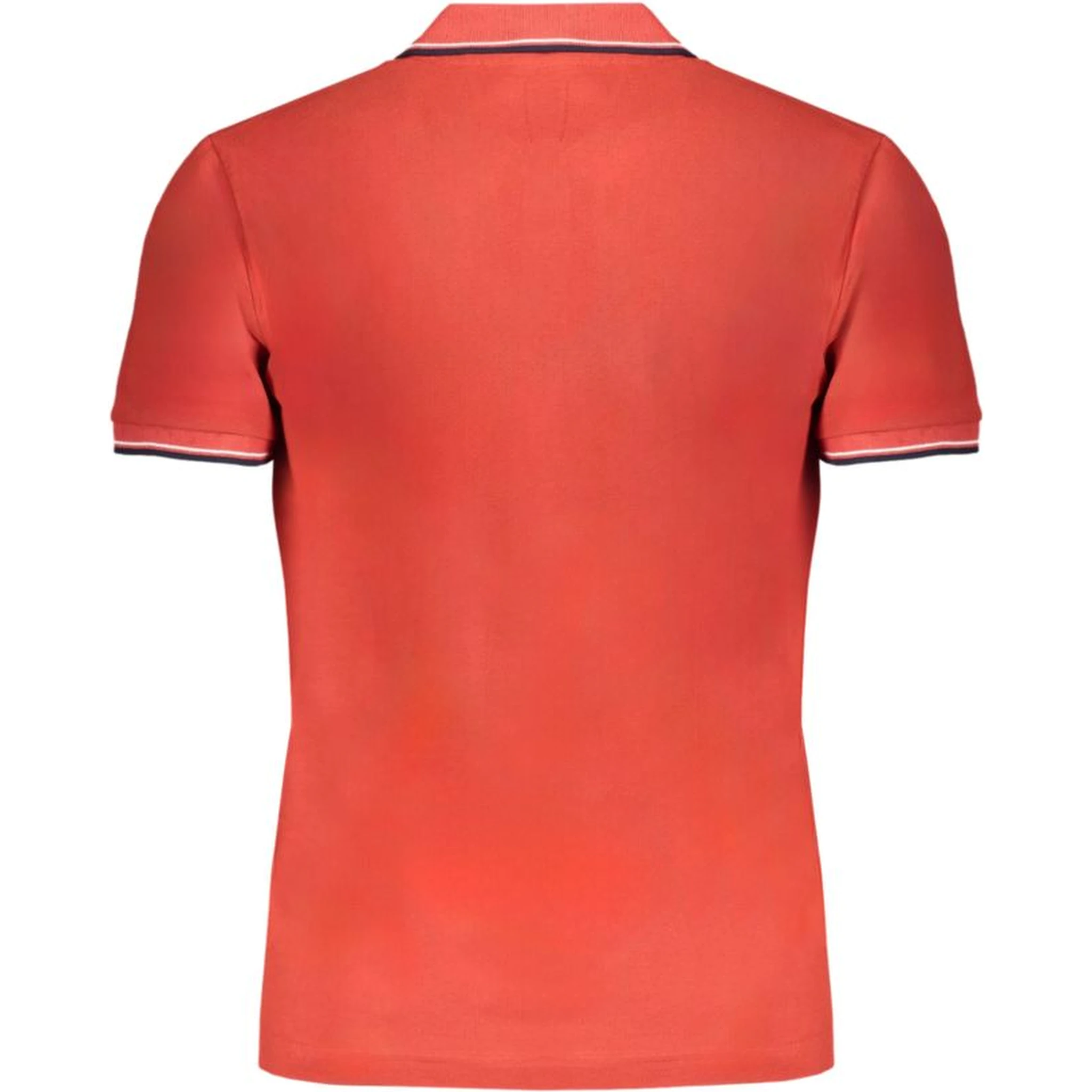 Red Cotton Polo Shirt