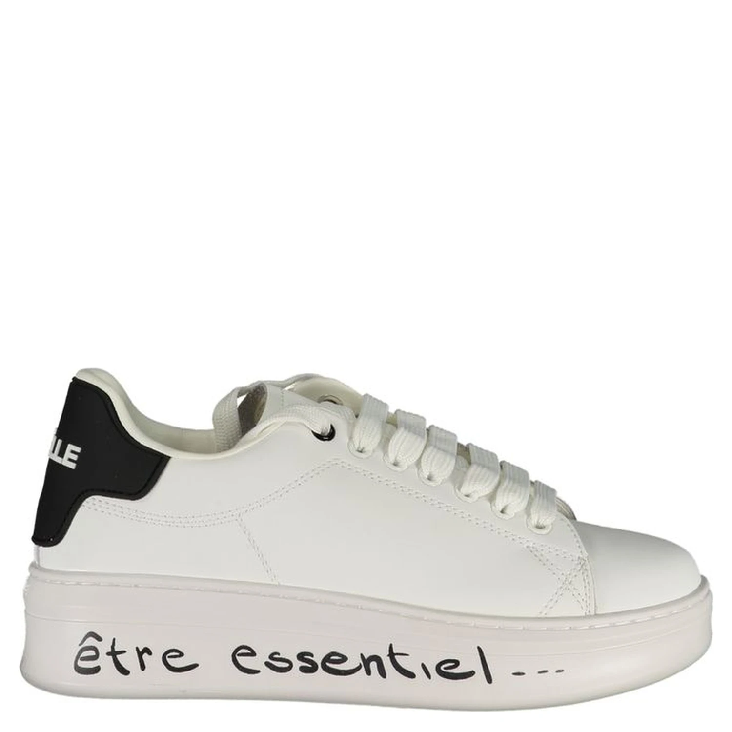 White Polyethylene Sneaker