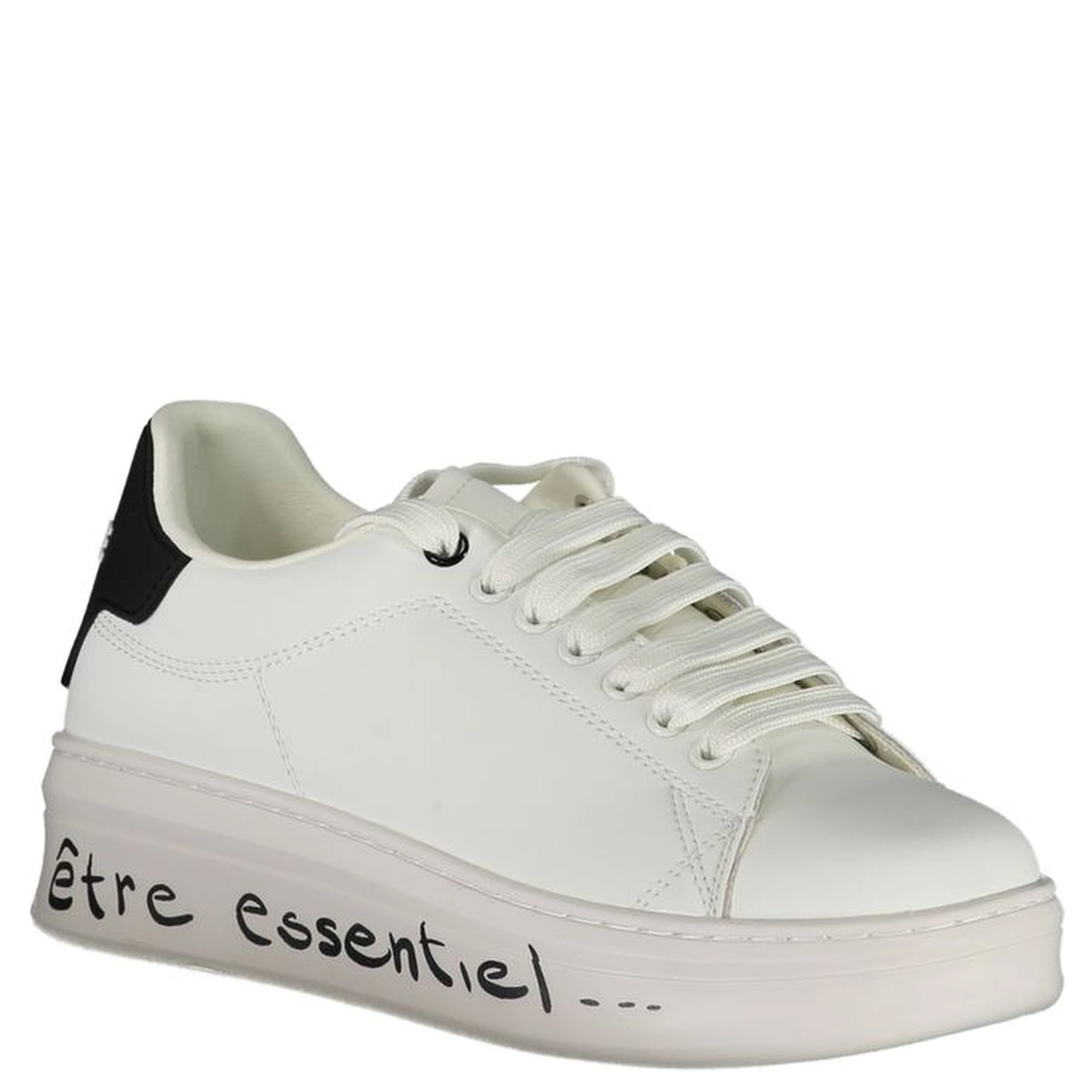 White Polyethylene Sneaker