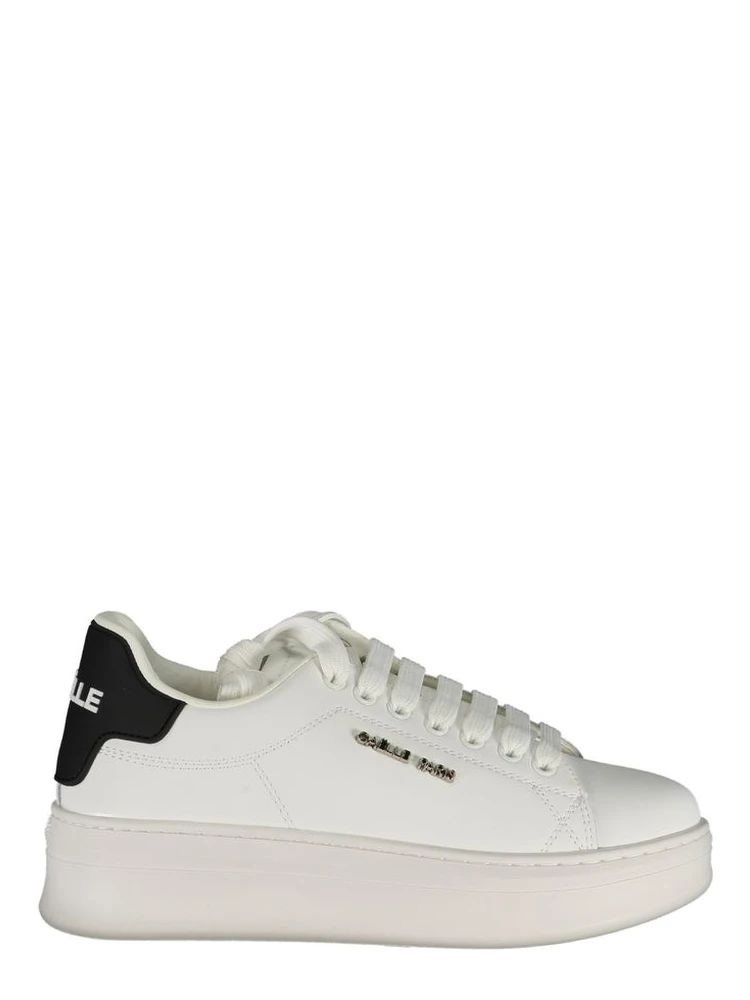 Bianco Poliuretano Women Sneaker
