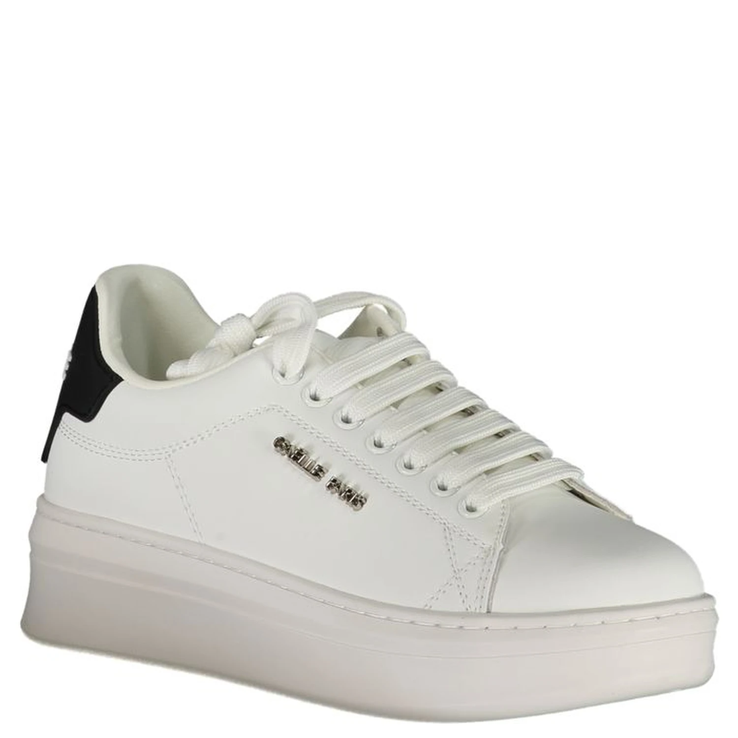 Bianco Poliuretano Women Sneaker