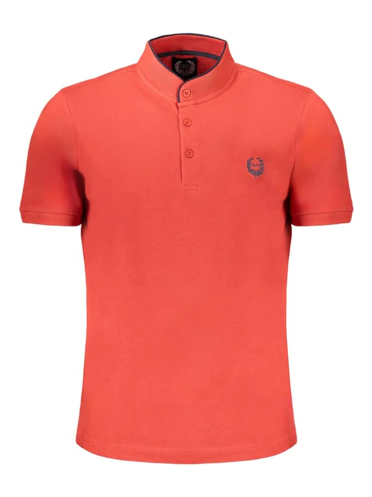 Red Cotton Polo Shirt