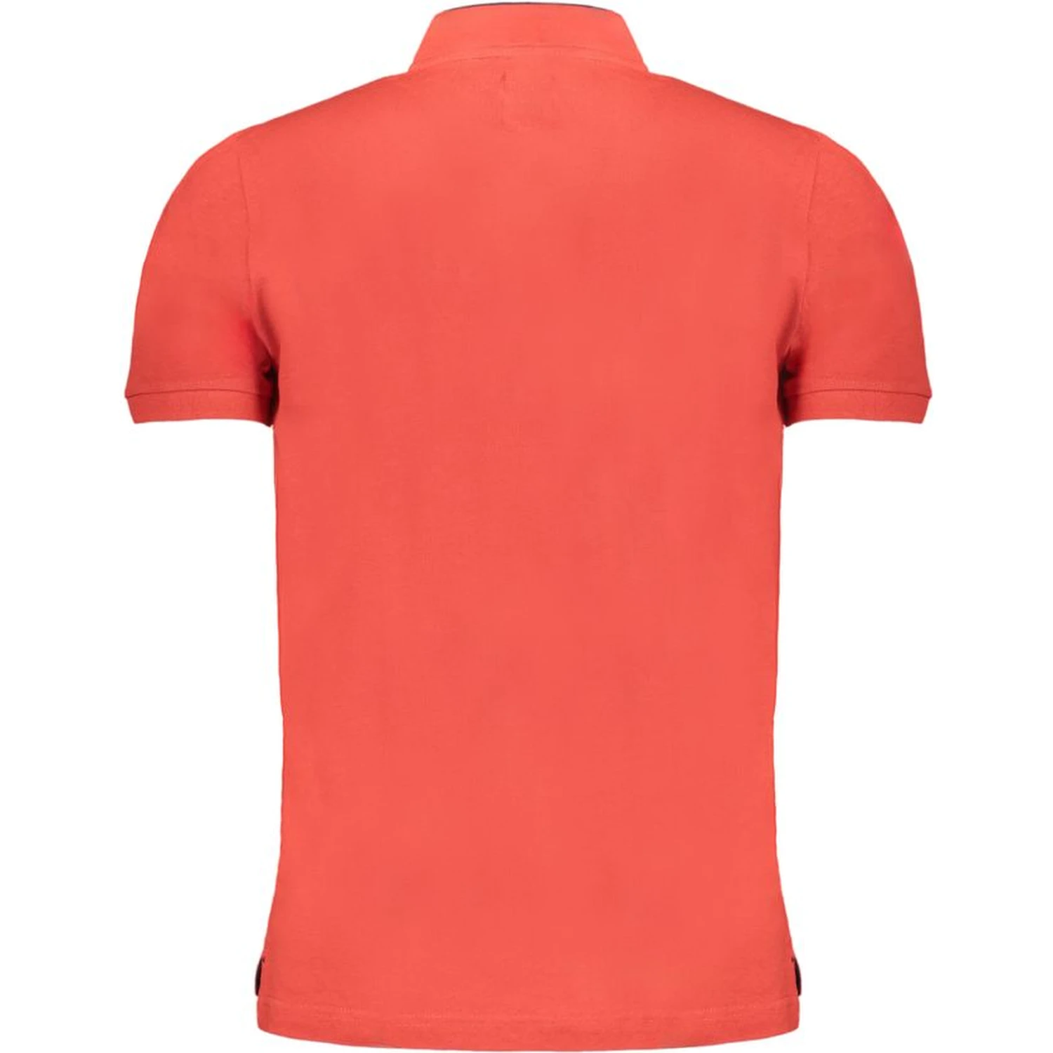 Red Cotton Polo Shirt