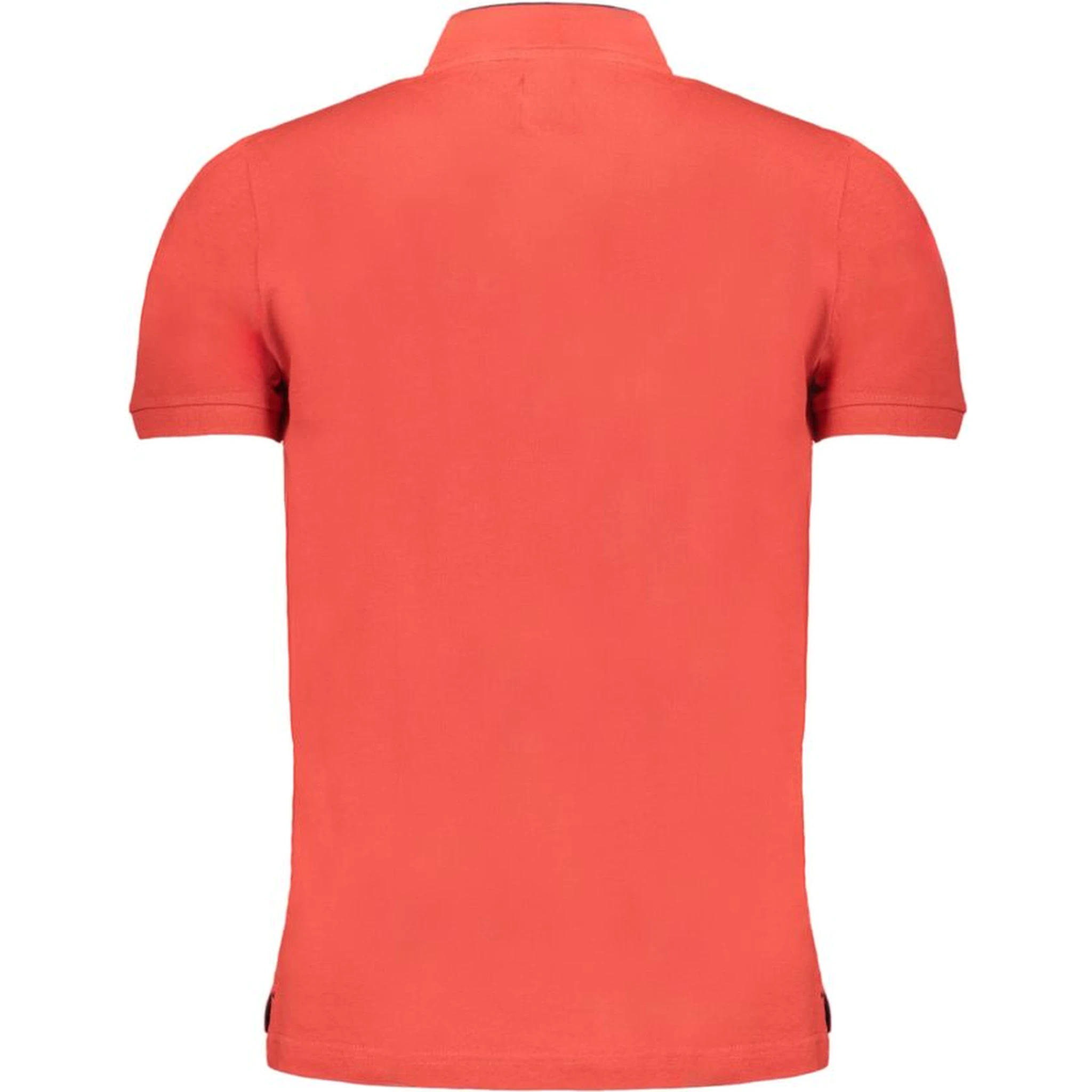 Red Cotton Polo Shirt