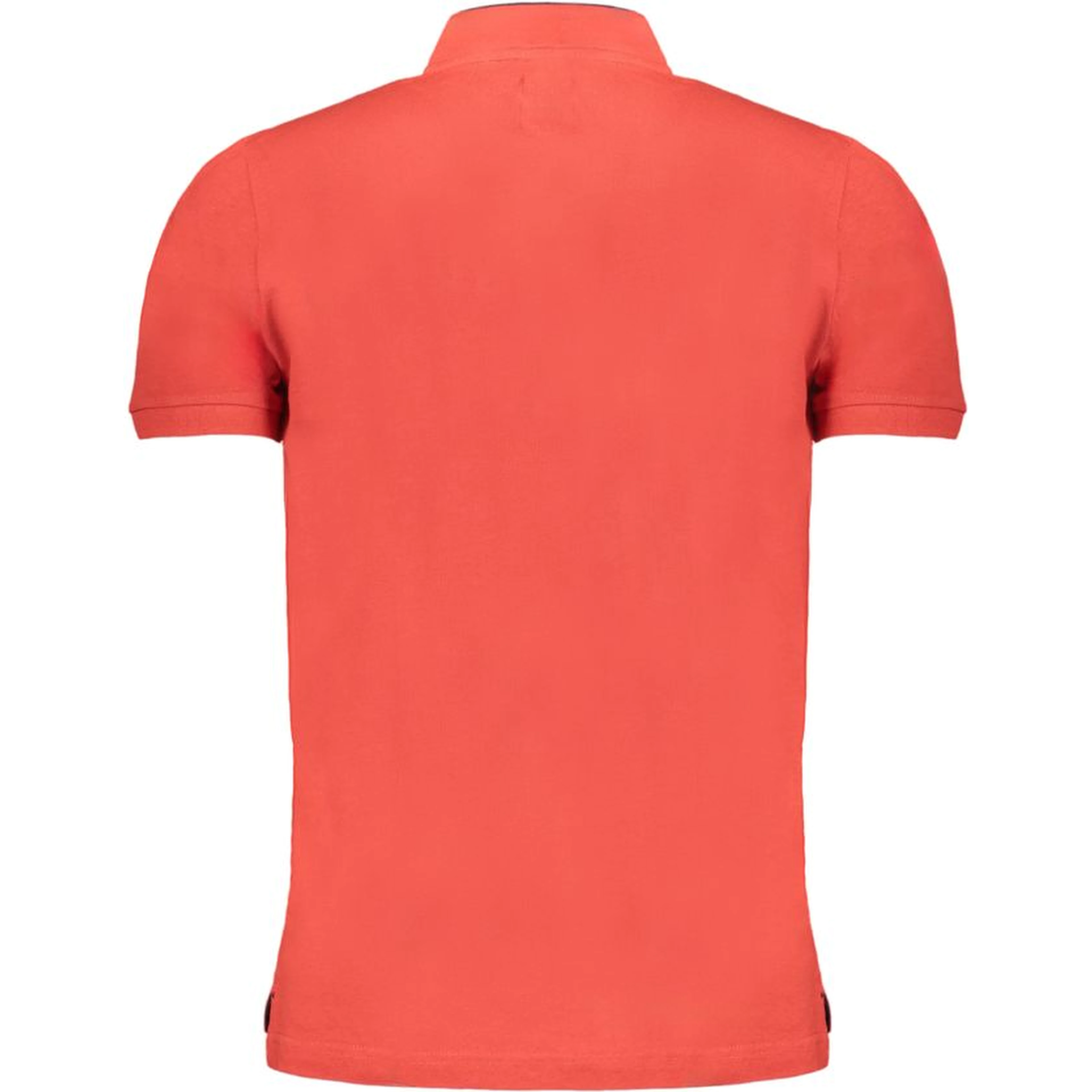 Red Cotton Polo Shirt