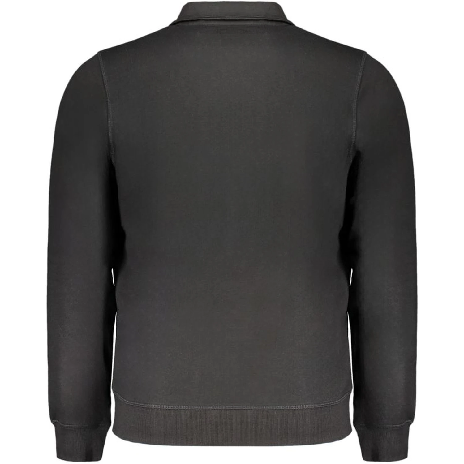 Black Cotton Men's Sweatshirt