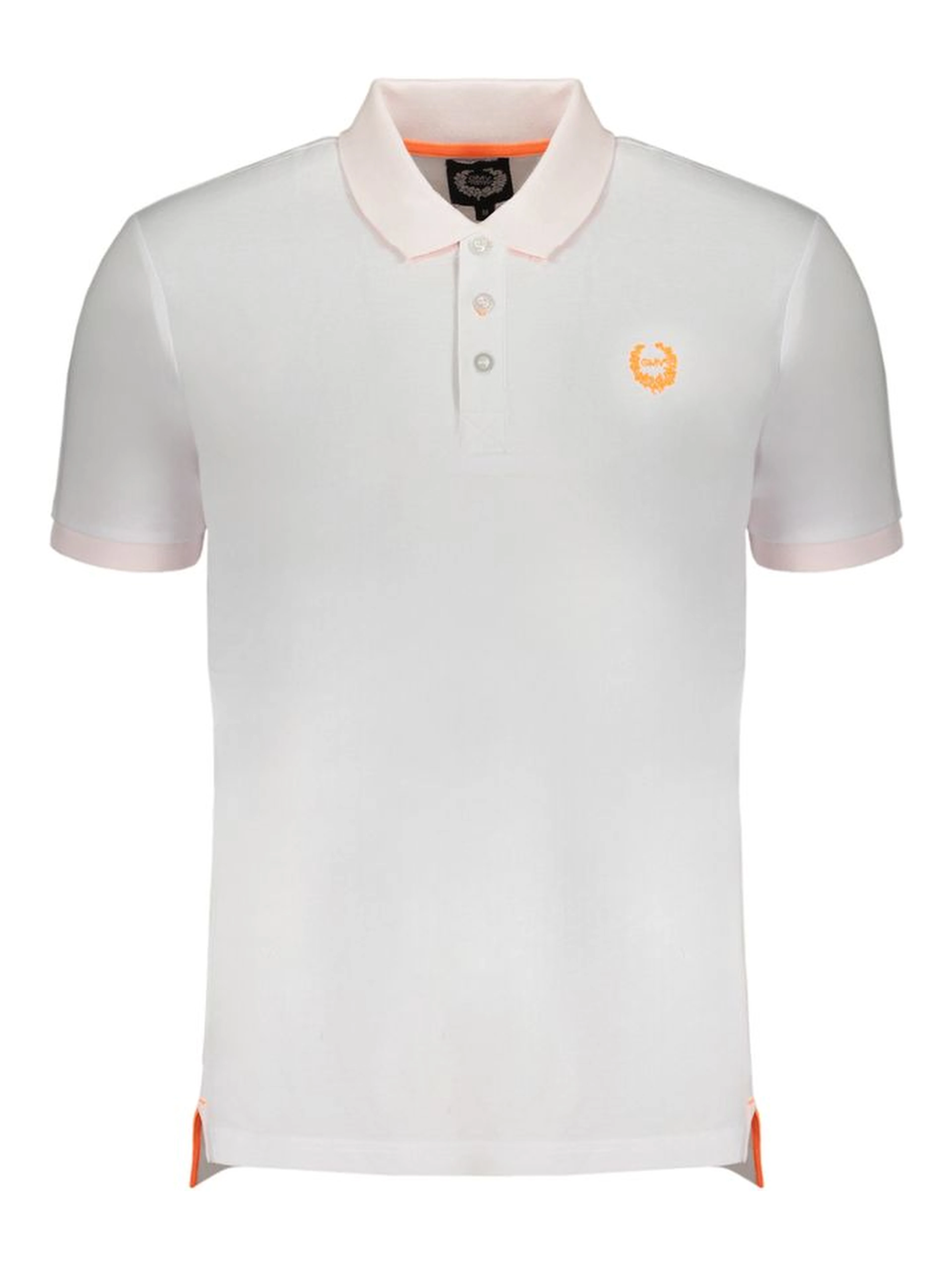 White Cotton Polo Shirt