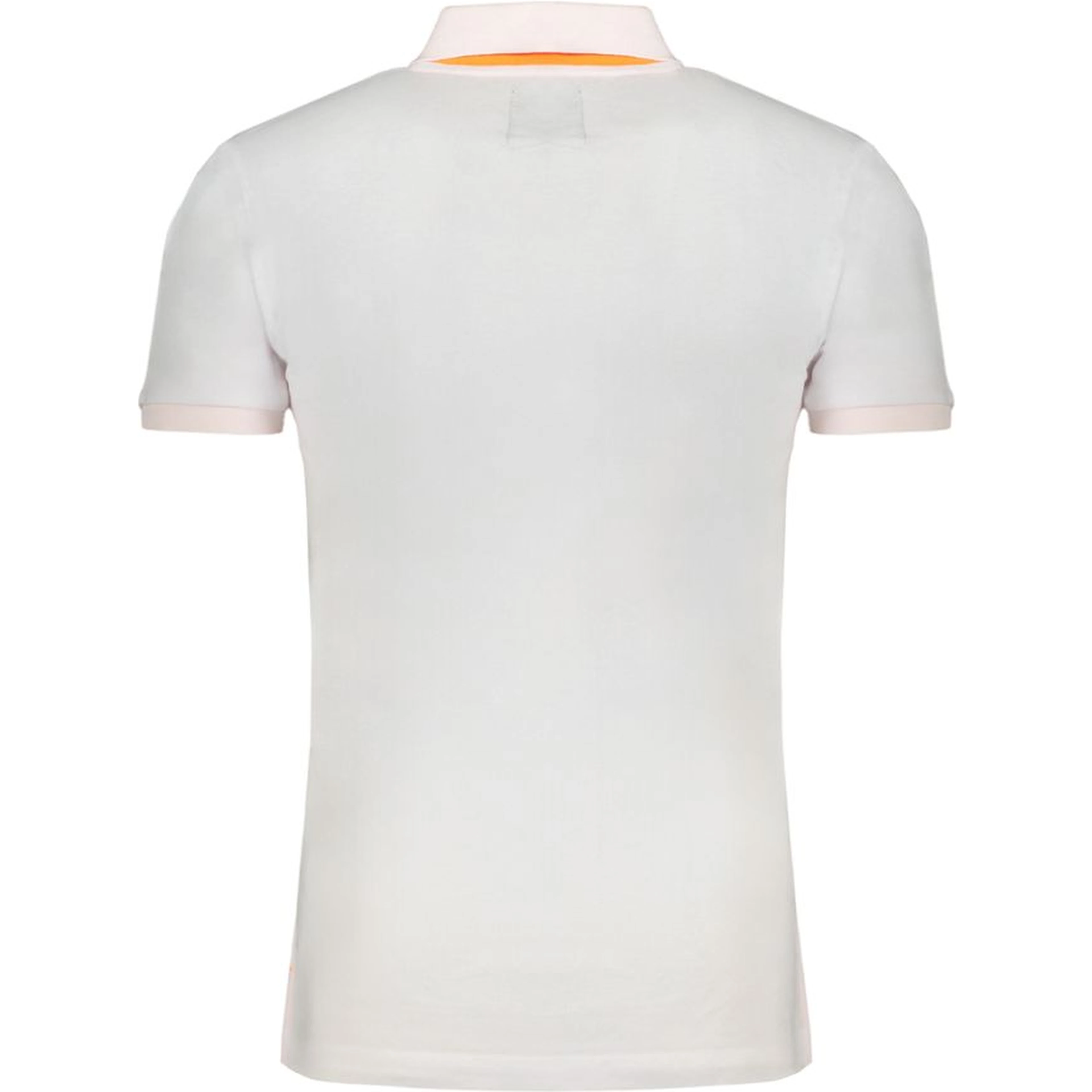 White Cotton Polo Shirt