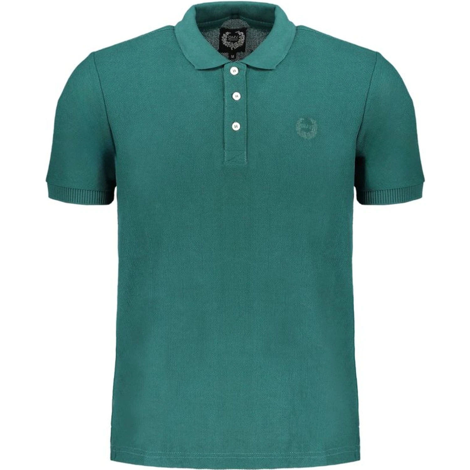 Green Cotton Polo Shirt