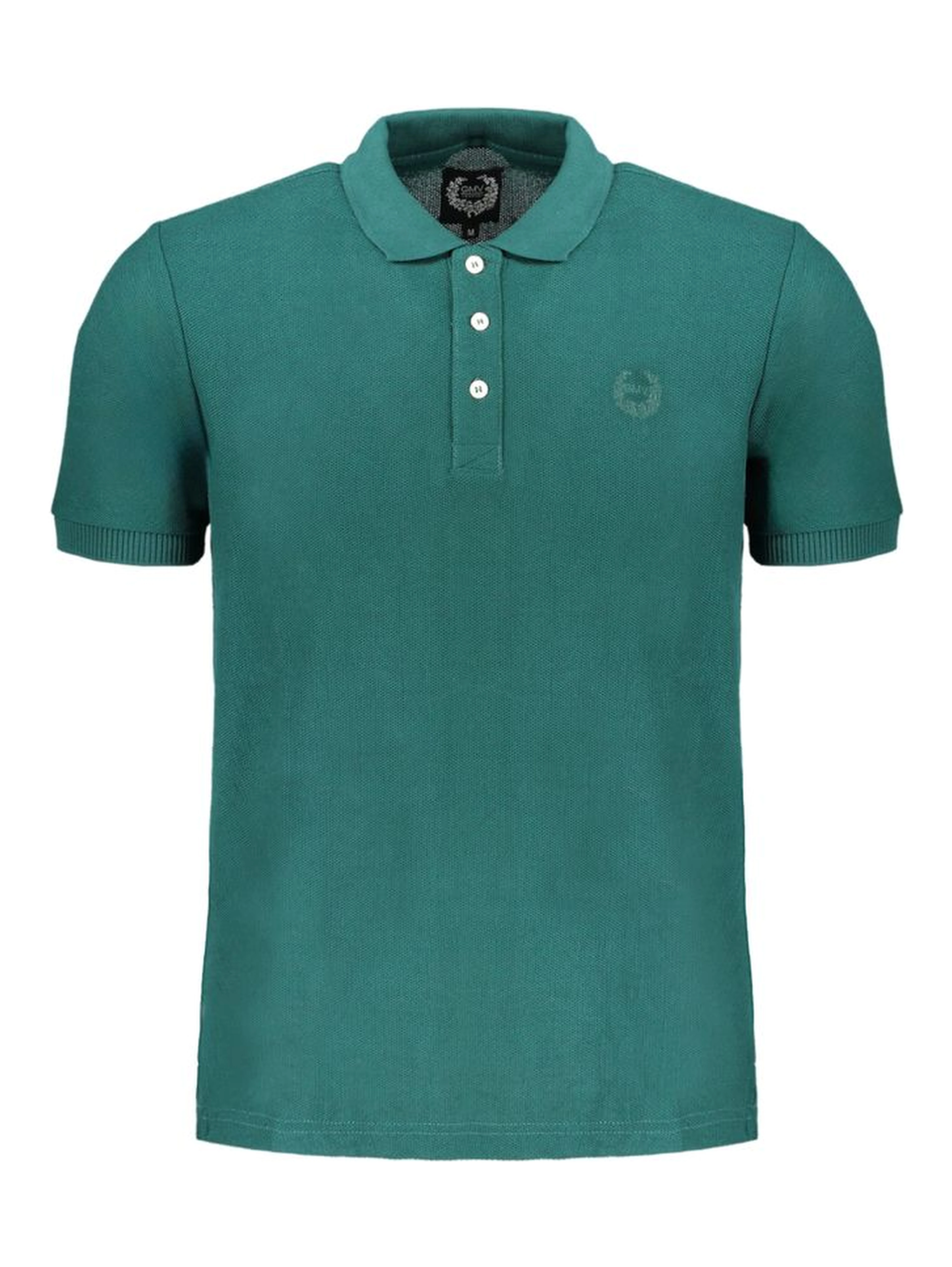 Green Cotton Polo Shirt