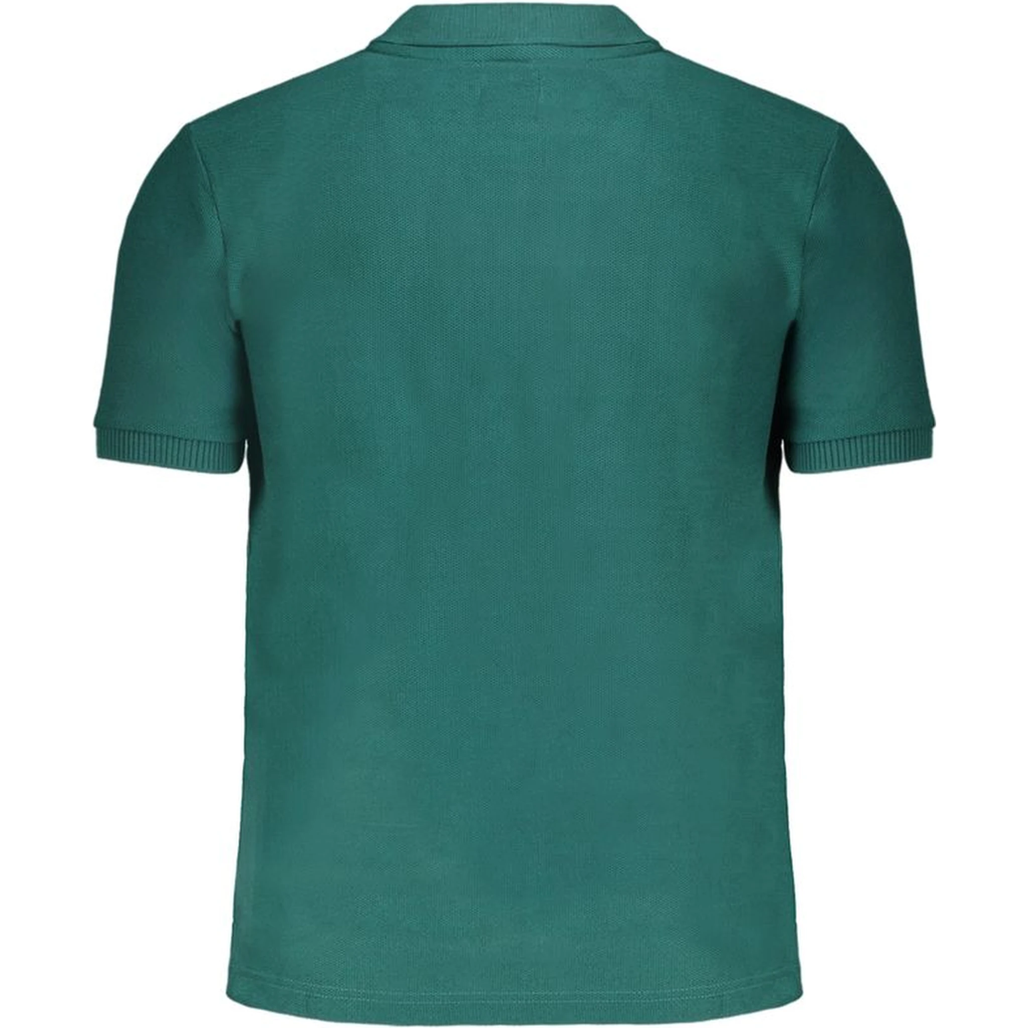 Green Cotton Polo Shirt