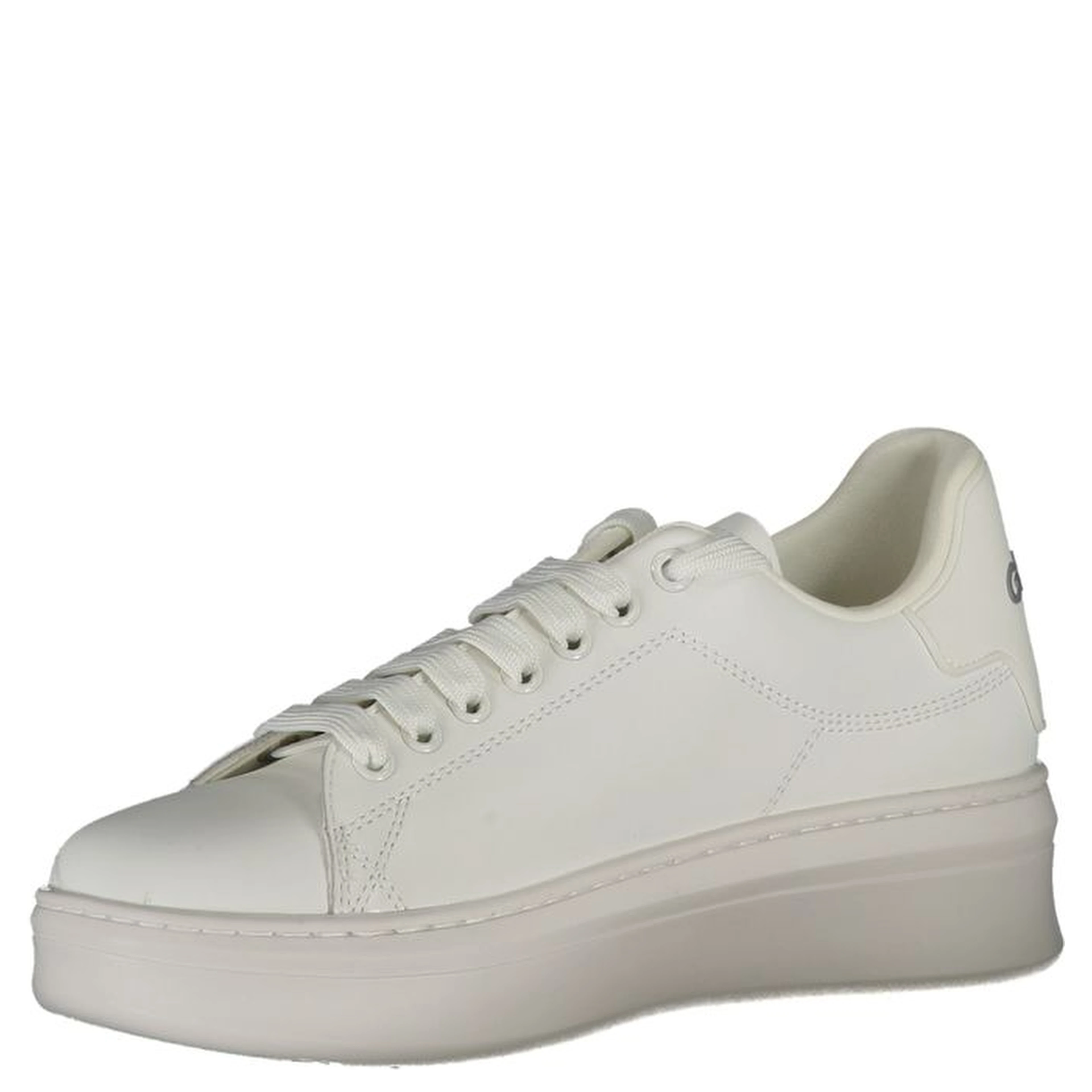 White Leather Sneaker