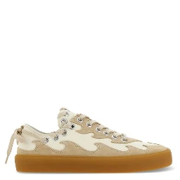 Brown Calf Leather Bos Taurus Low Top Sneakers