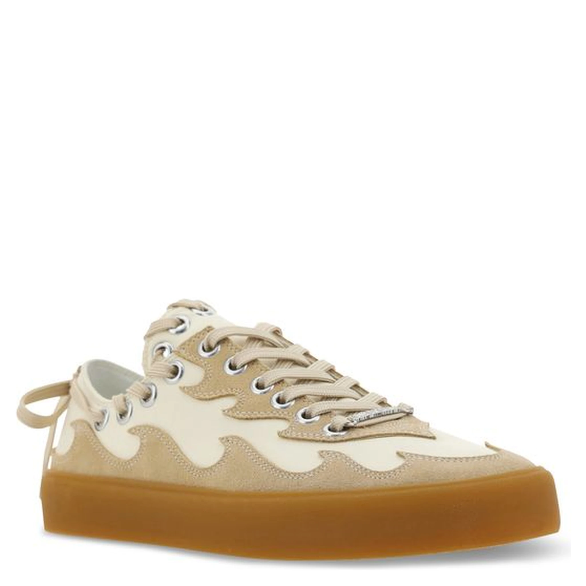 Brown Calf Leather Bos Taurus Low Top Sneakers
