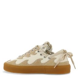 Brown Calf Leather Bos Taurus Low Top Sneakers