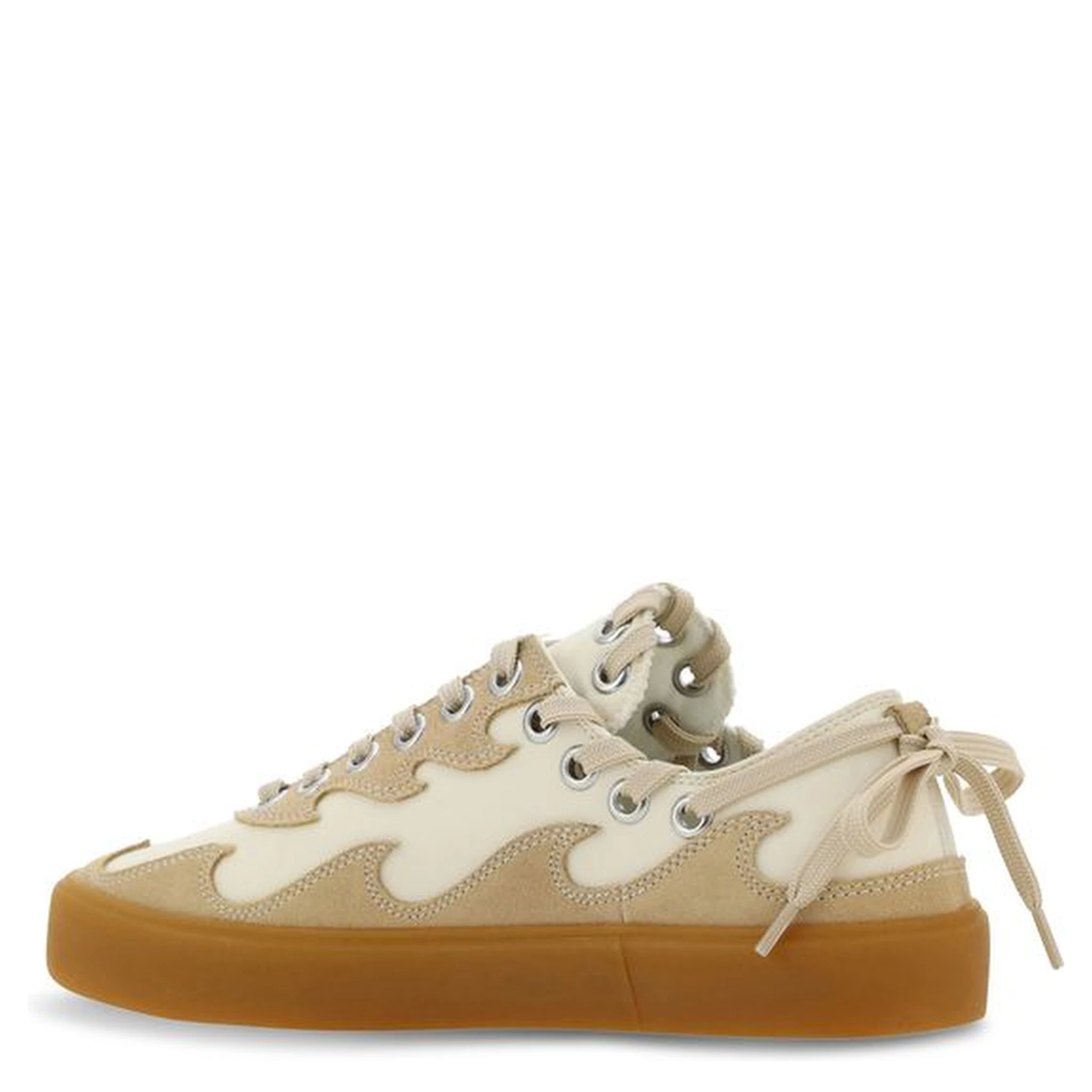 Brown Calf Leather Bos Taurus Low Top Sneakers