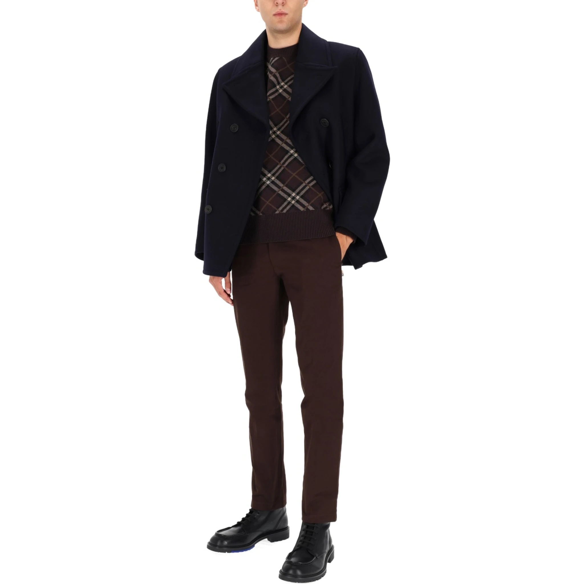 DOUBLE-BREASTED COAT "SHELBORNE"