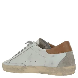 White Leather Superstar Sneakers