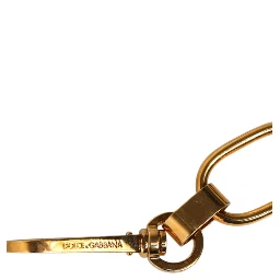 Black Leather Gold Chain Bag Accessory Shoulder Strap
