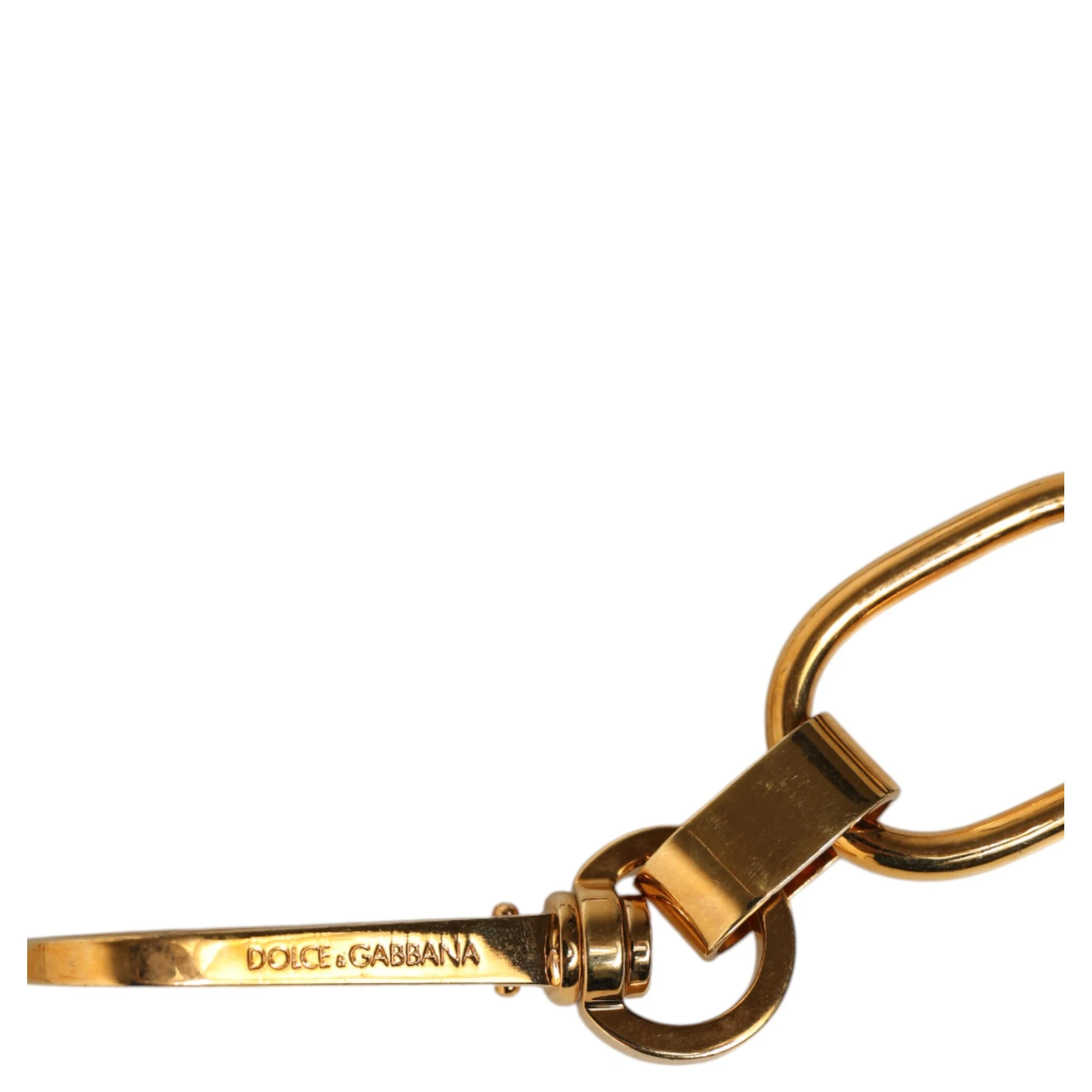Black Leather Gold Chain Bag Accessory Shoulder Strap