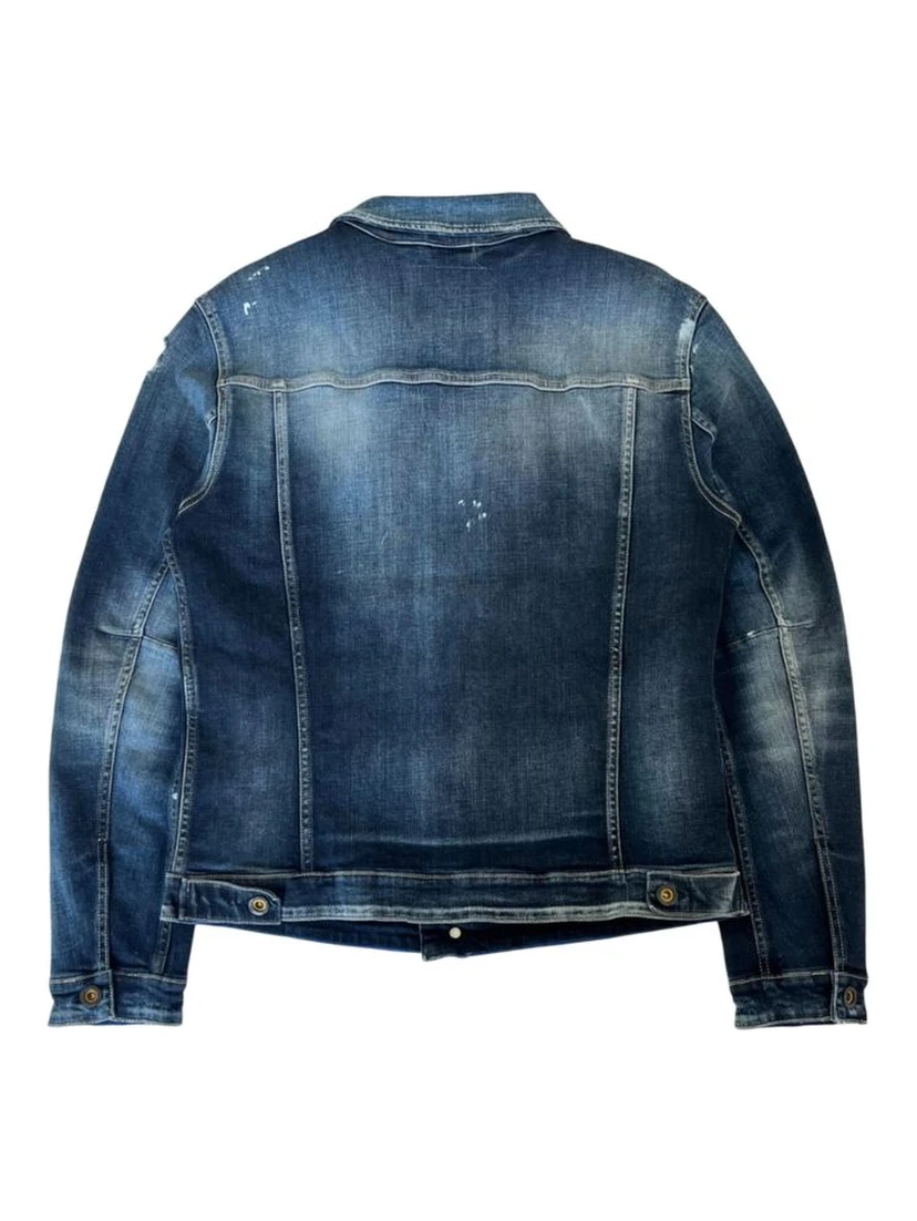 Blue Cotton Men's Denim Jacket