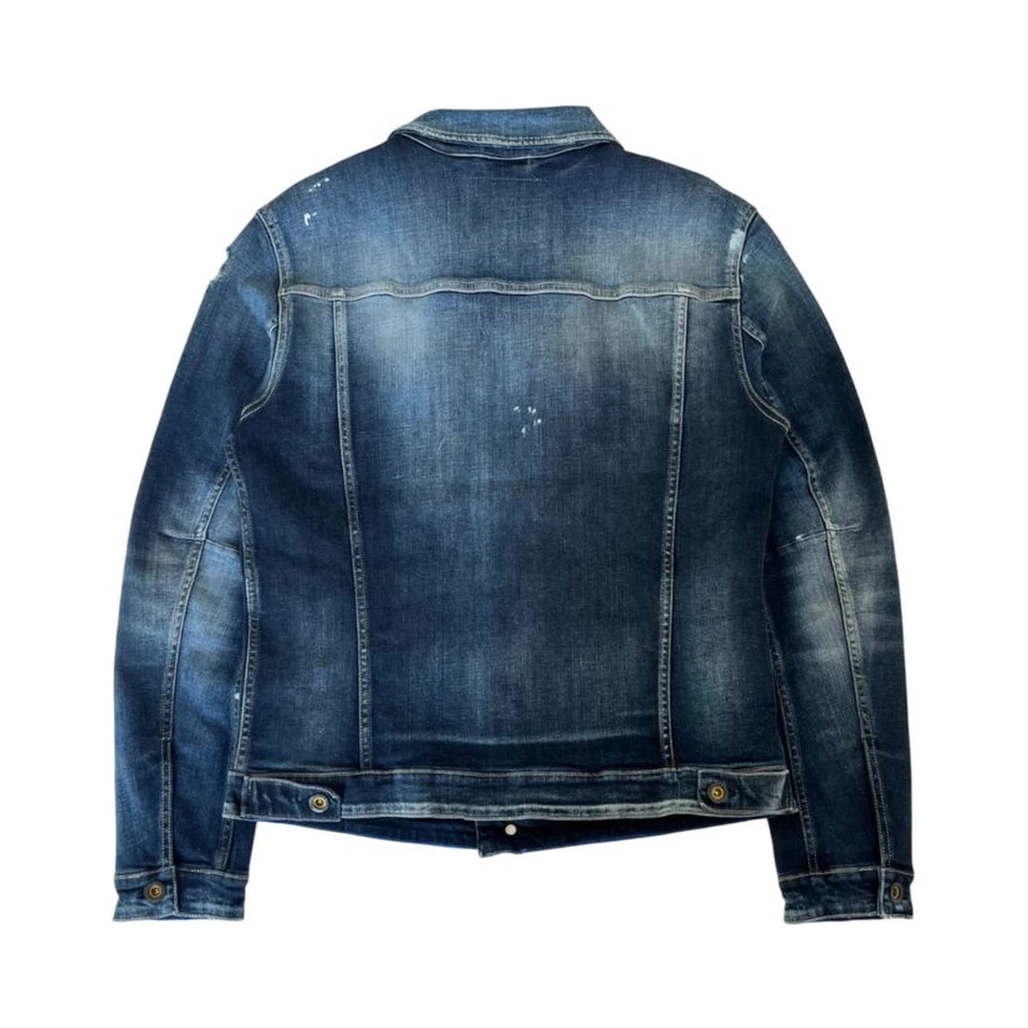 Blue Cotton Men's Denim Jacket
