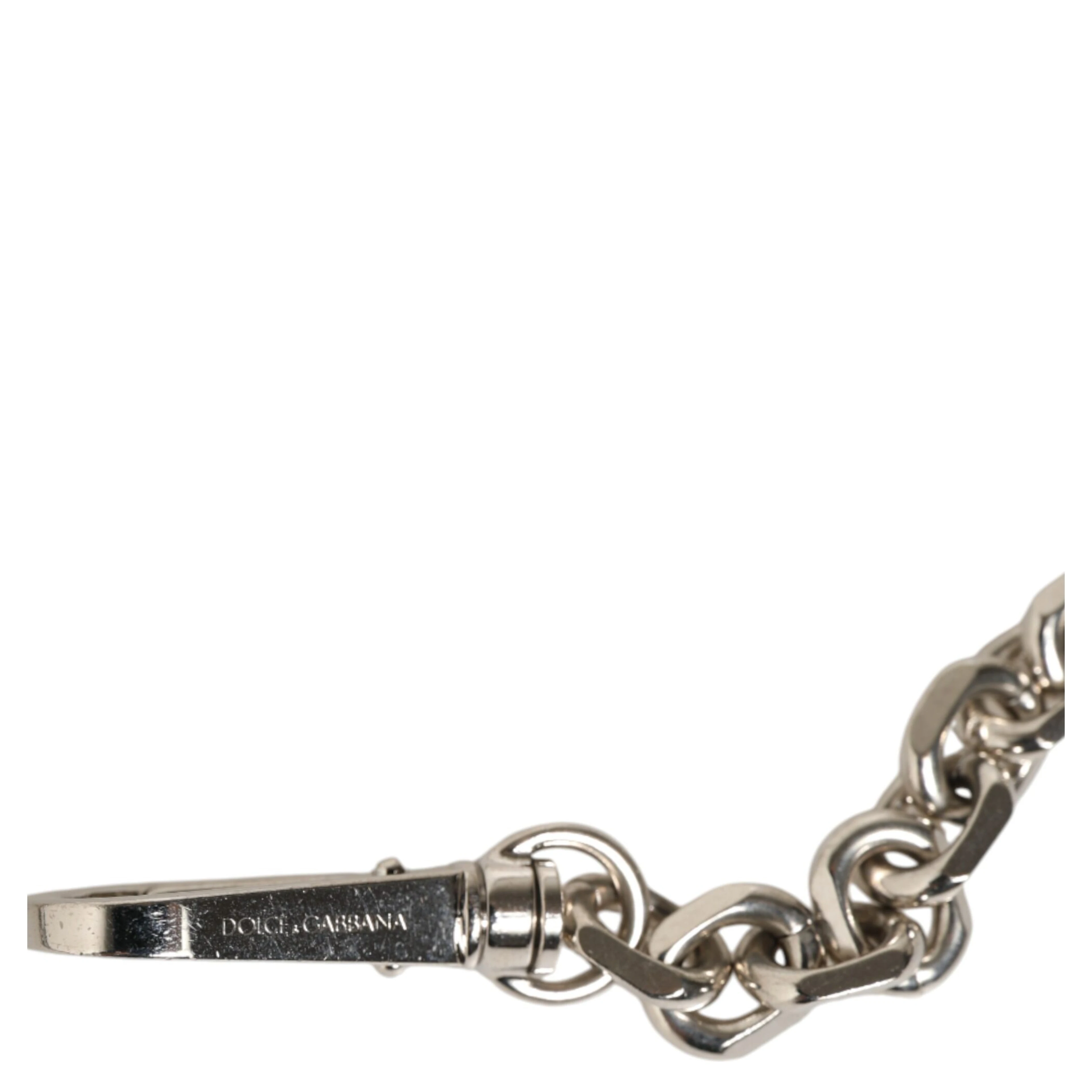 Black Leather Pearl Chain Bag Accessory Shoulder Strap