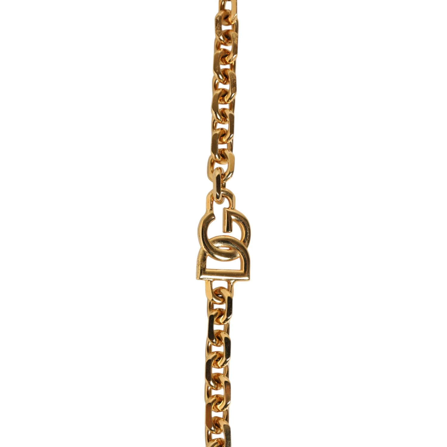 Black Leather Gold Chain Bag Accessory Shoulder Strap