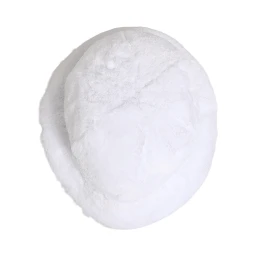 White Modacrylic Fur Bucket Men Capello Hat