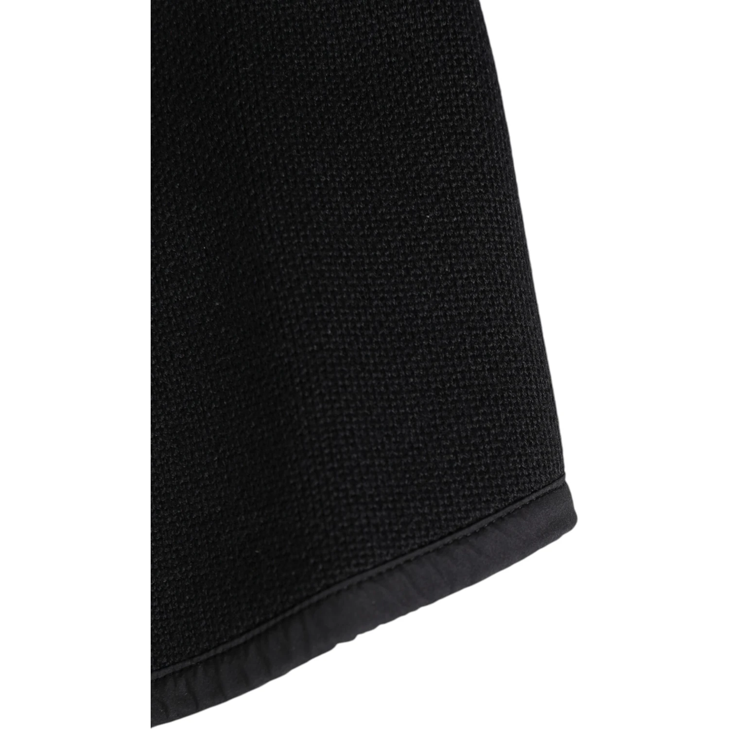 Black Lace Stole Knitted DG Logo Men One Size Scarf