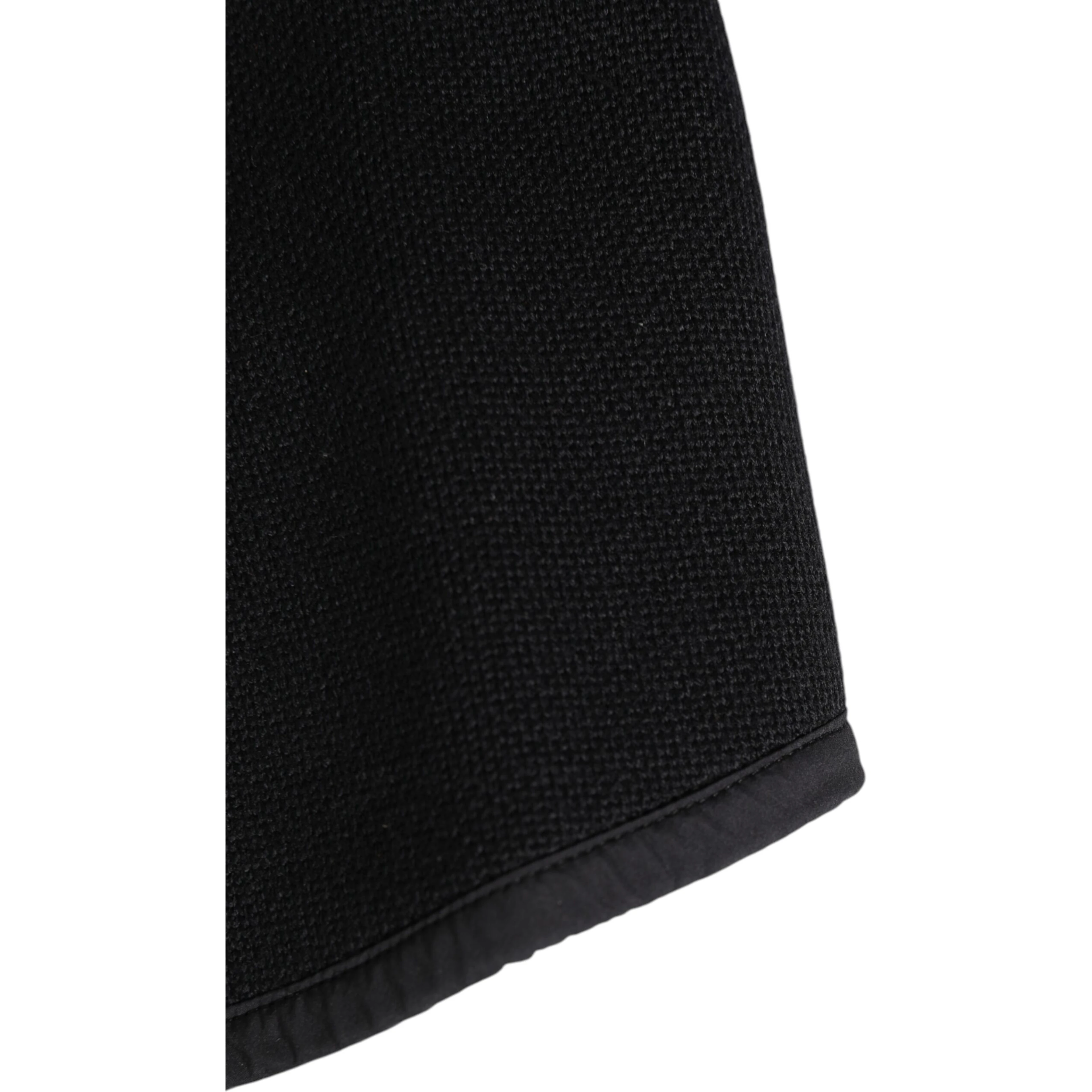 Black Lace Stole Knitted DG Logo Men One Size Scarf