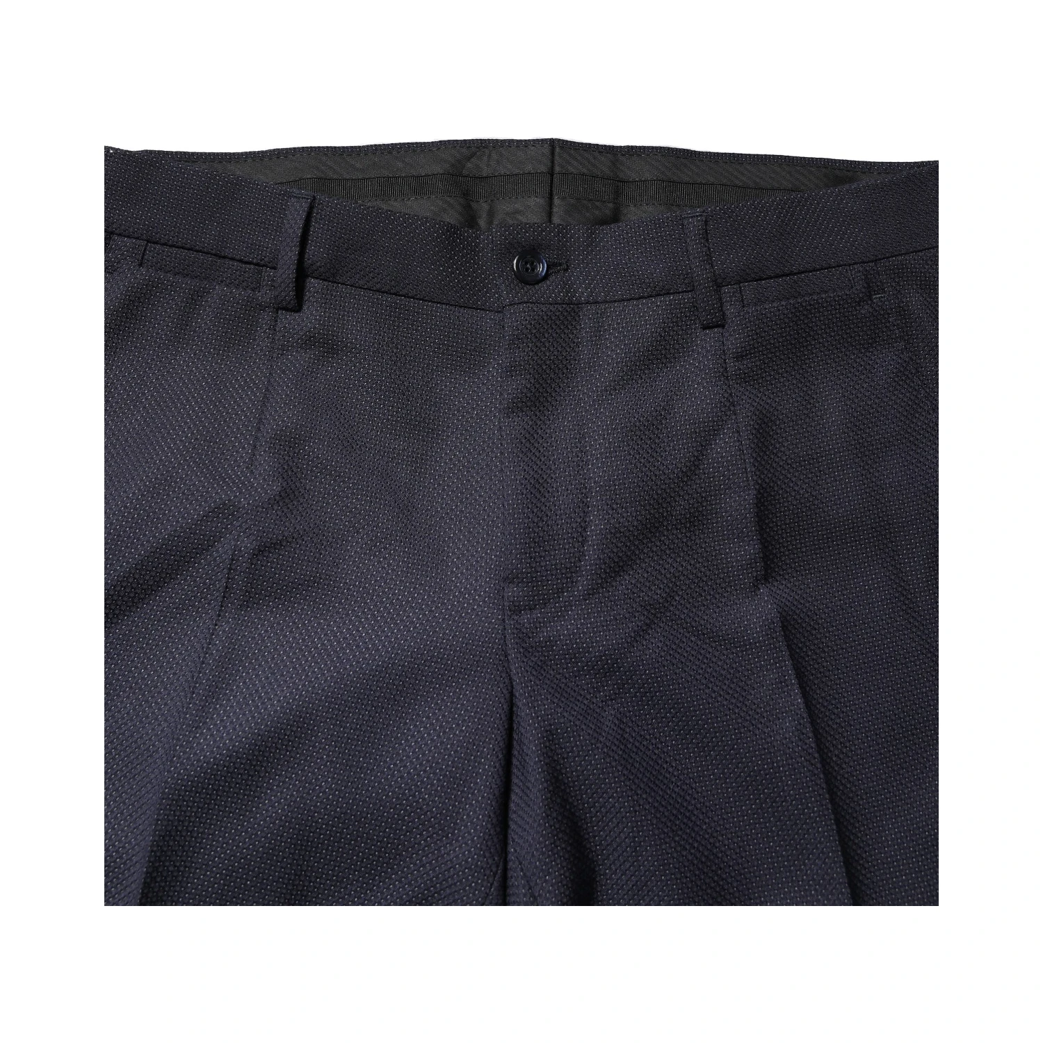 Gray Wool Formal Dress Men Trousers Pants