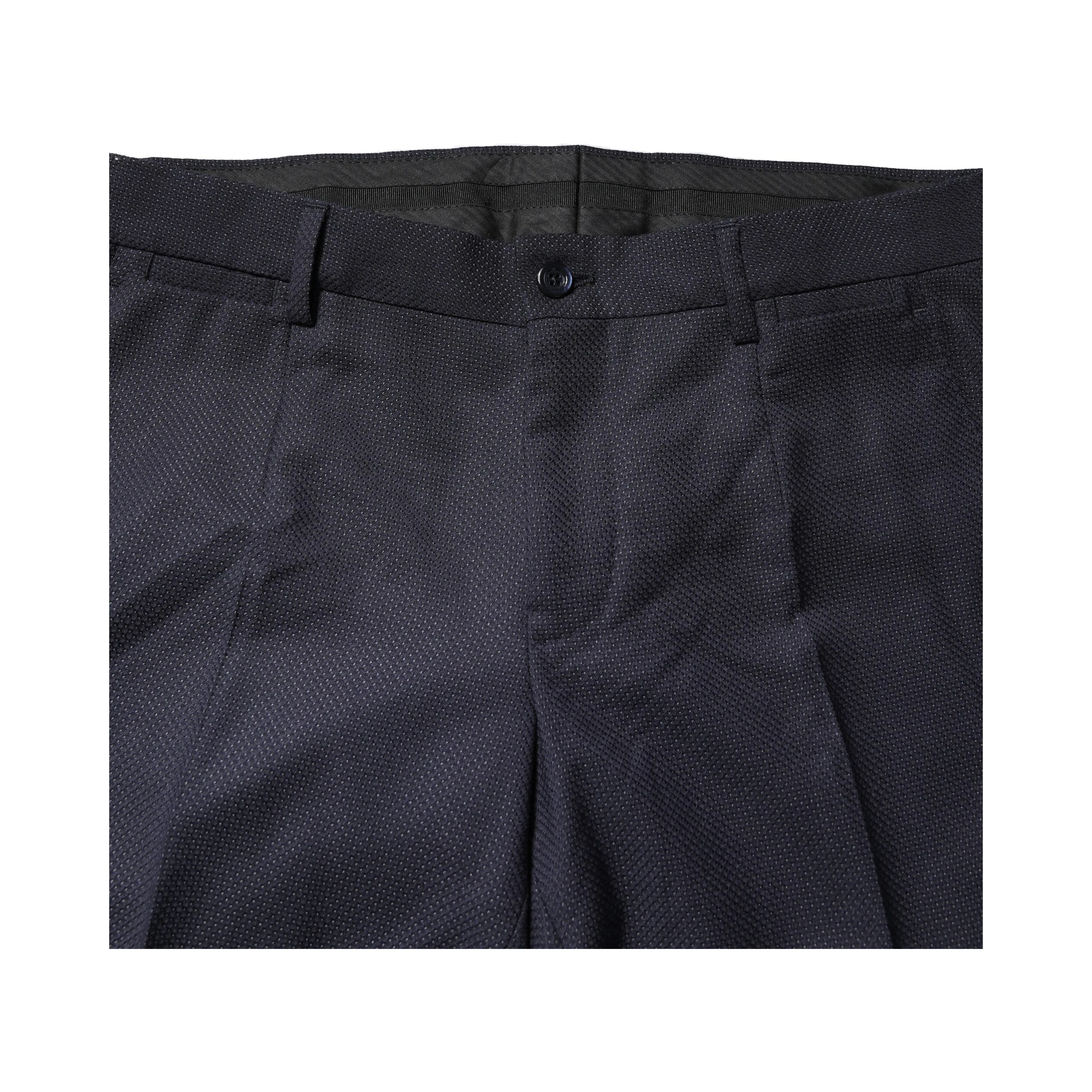 Gray Wool Formal Dress Men Trousers Pants