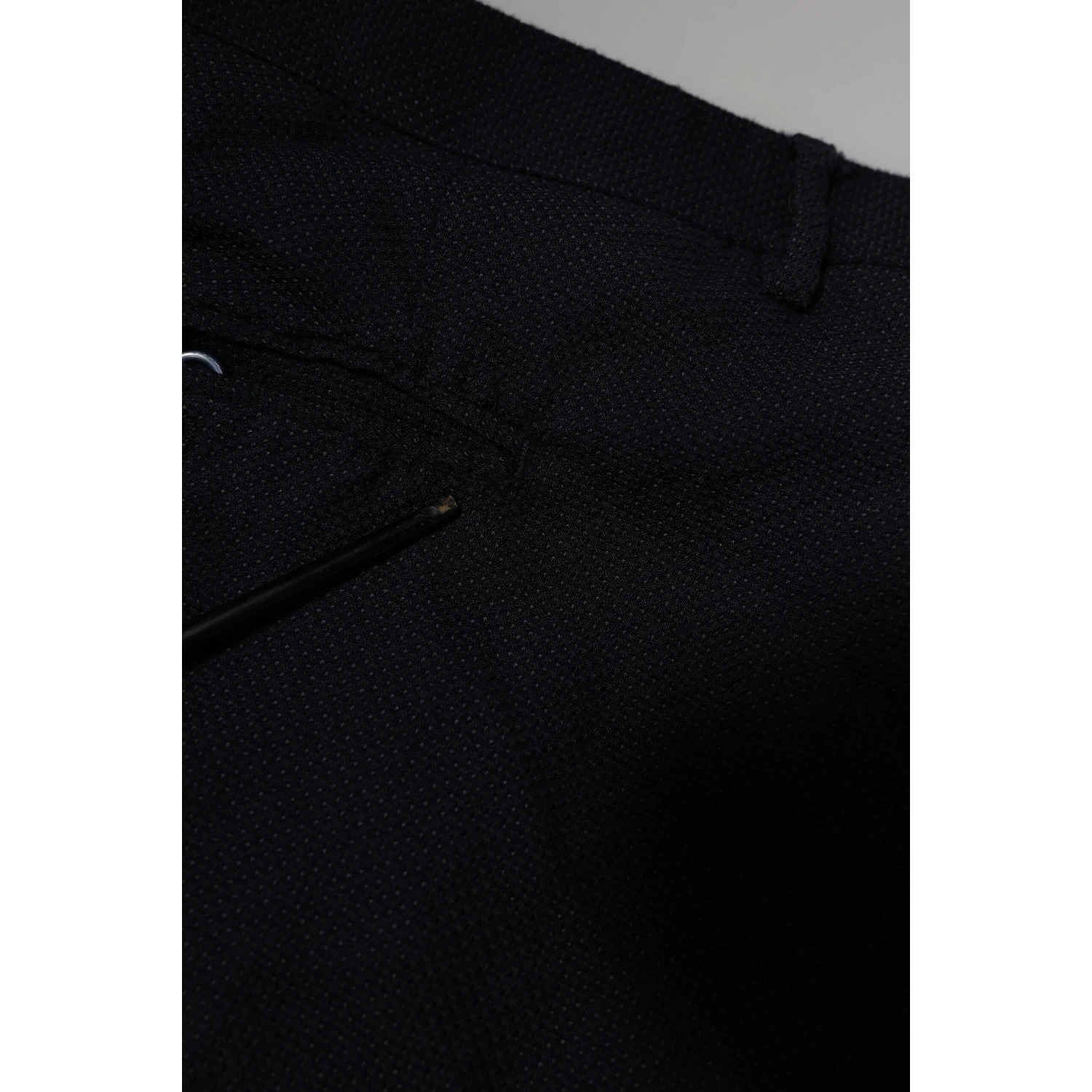 Gray Wool Formal Dress Men Trousers Pants