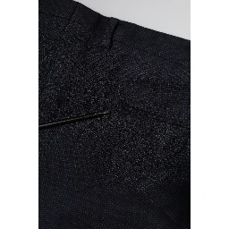 Gray Wool Formal Dress Men Trousers Pants