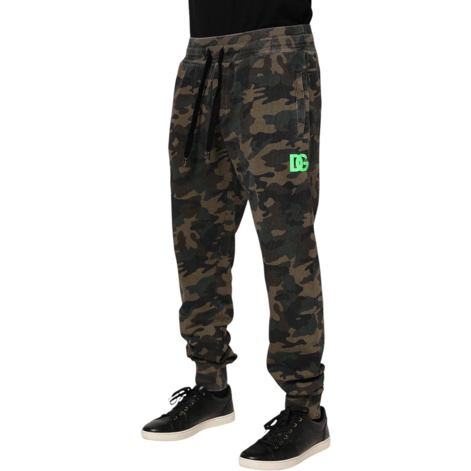 Multicolor Camouflage Cotton Men Jogger Pants