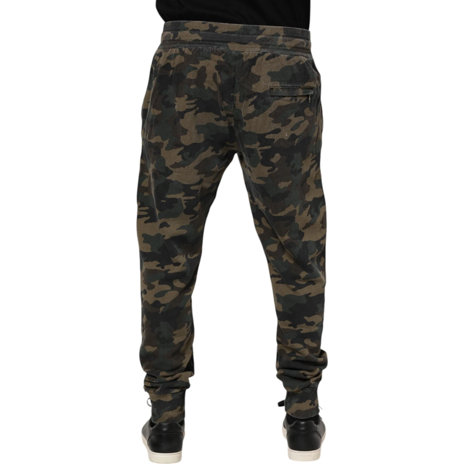 Multicolor Camouflage Cotton Men Jogger Pants