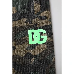 Multicolor Camouflage Cotton Men Jogger Pants