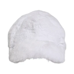 White Modacrylic Rapper Men Baseball Capello Hat