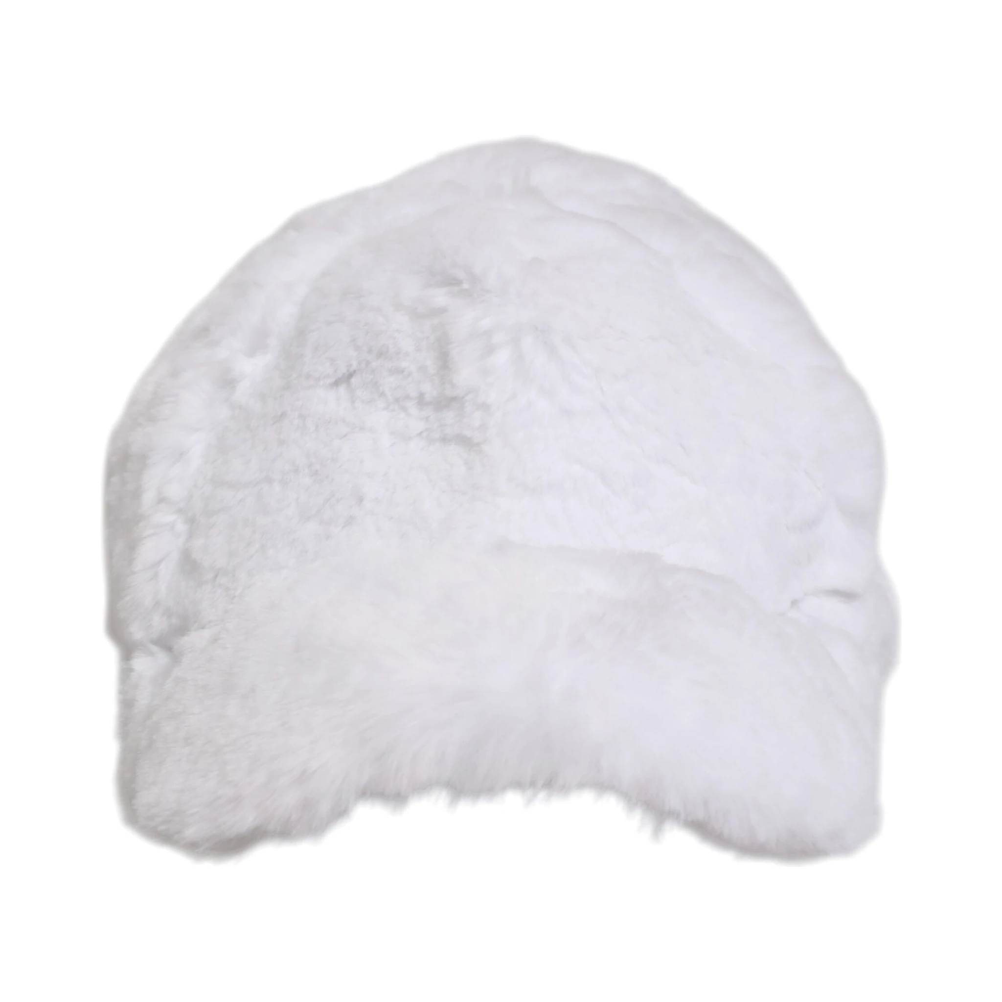 White Modacrylic Rapper Men Baseball Capello Hat