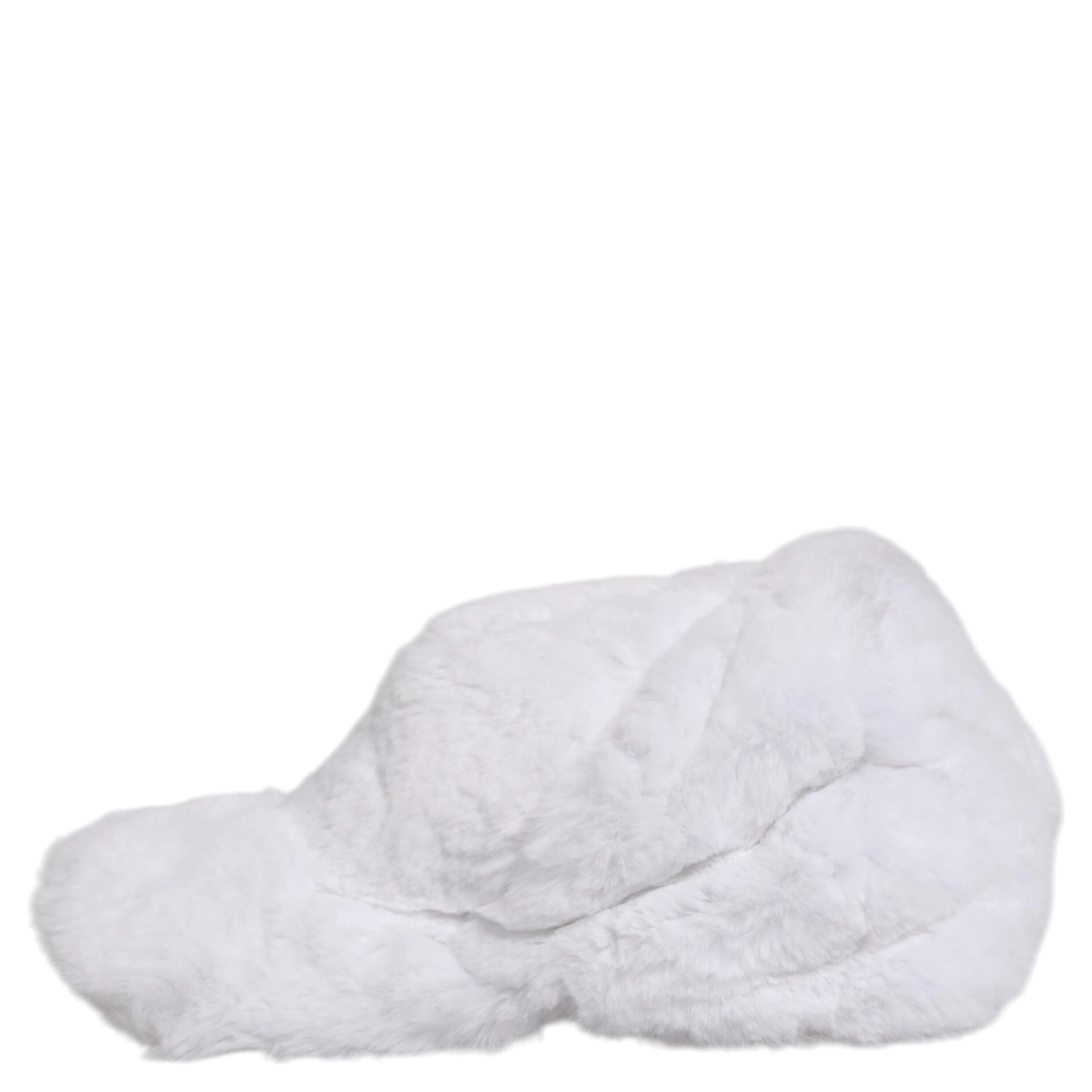 White Modacrylic Rapper Men Baseball Capello Hat