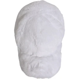 White Modacrylic Rapper Men Baseball Capello Hat