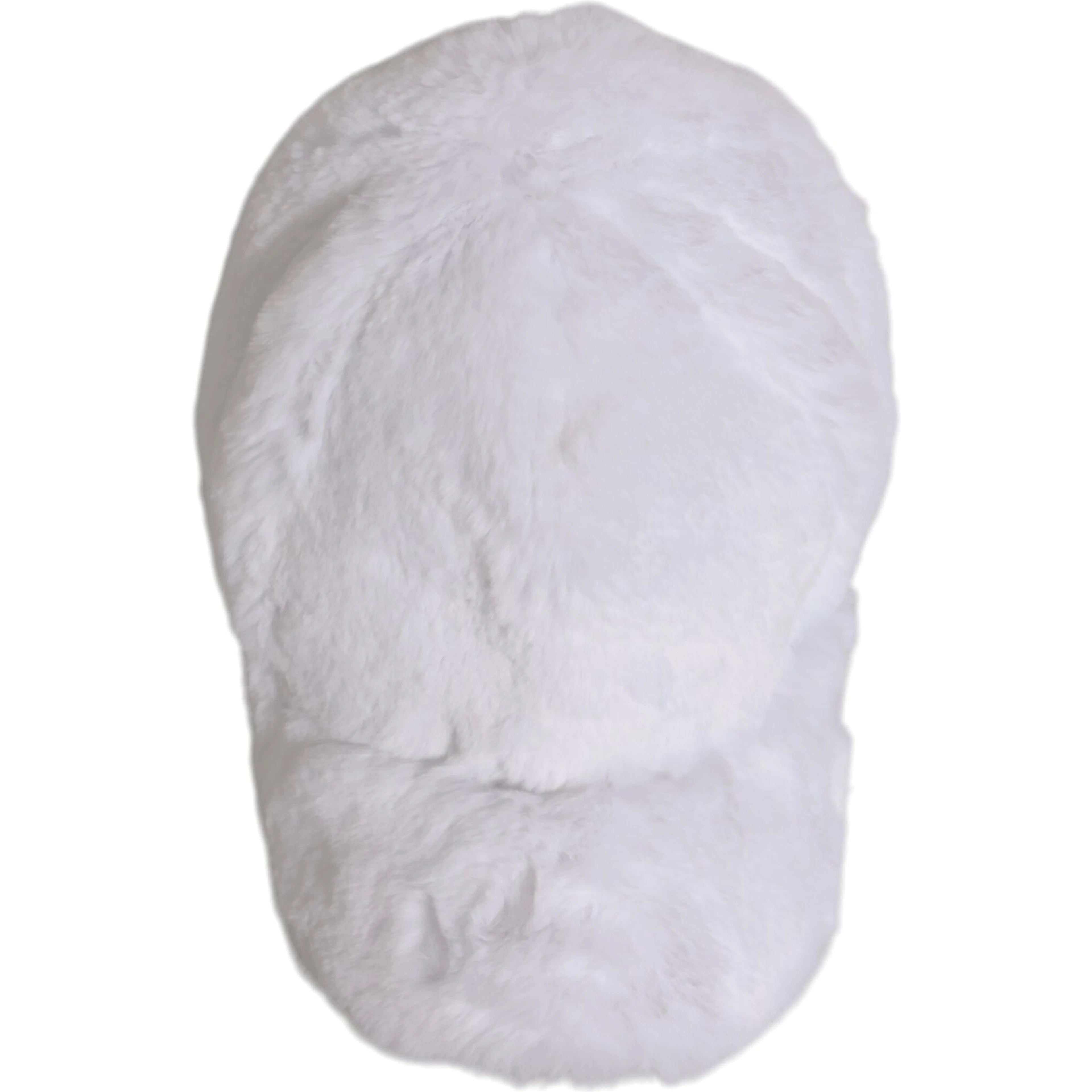 White Modacrylic Rapper Men Baseball Capello Hat
