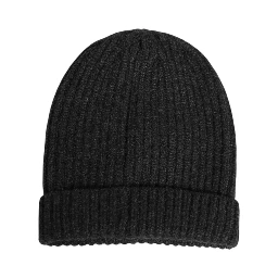 Black Cashmere Knitted Beanie Men Capello Hat